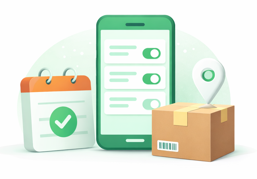 Kitchen and delivery workflow