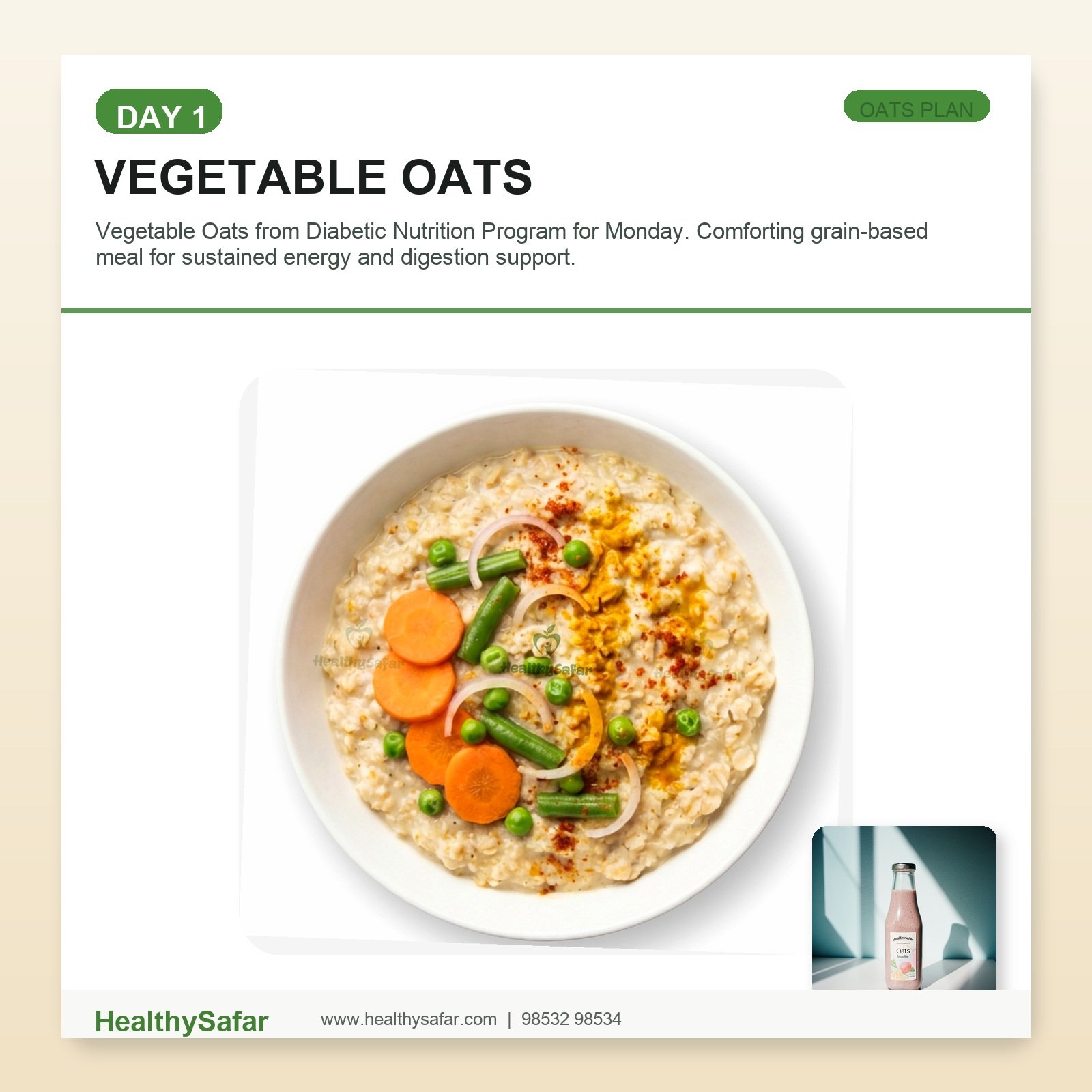 Vegetable Oats
