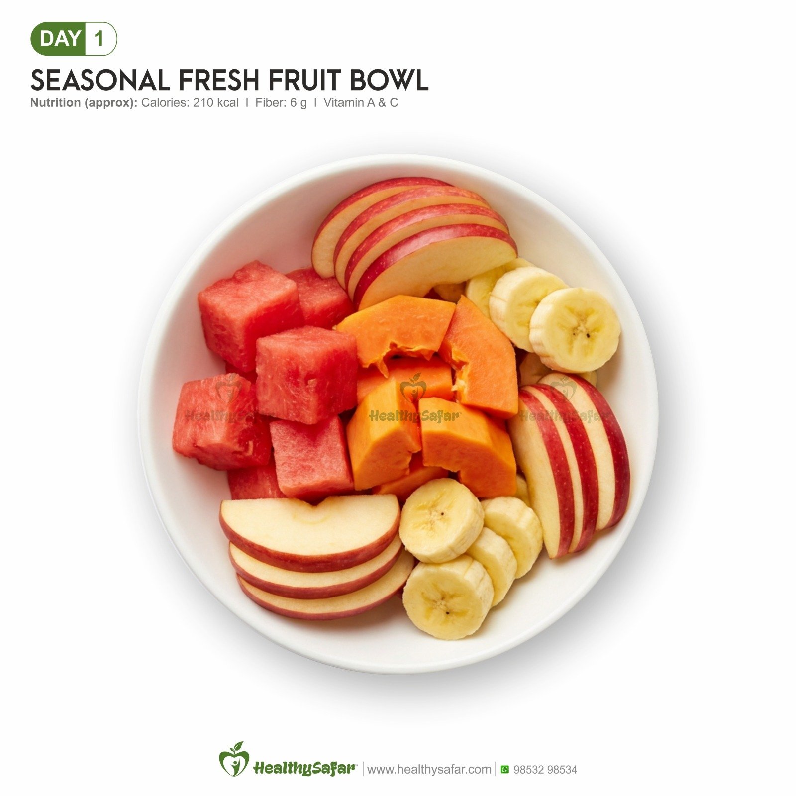 Seasonal Fresh Fruit Bowl