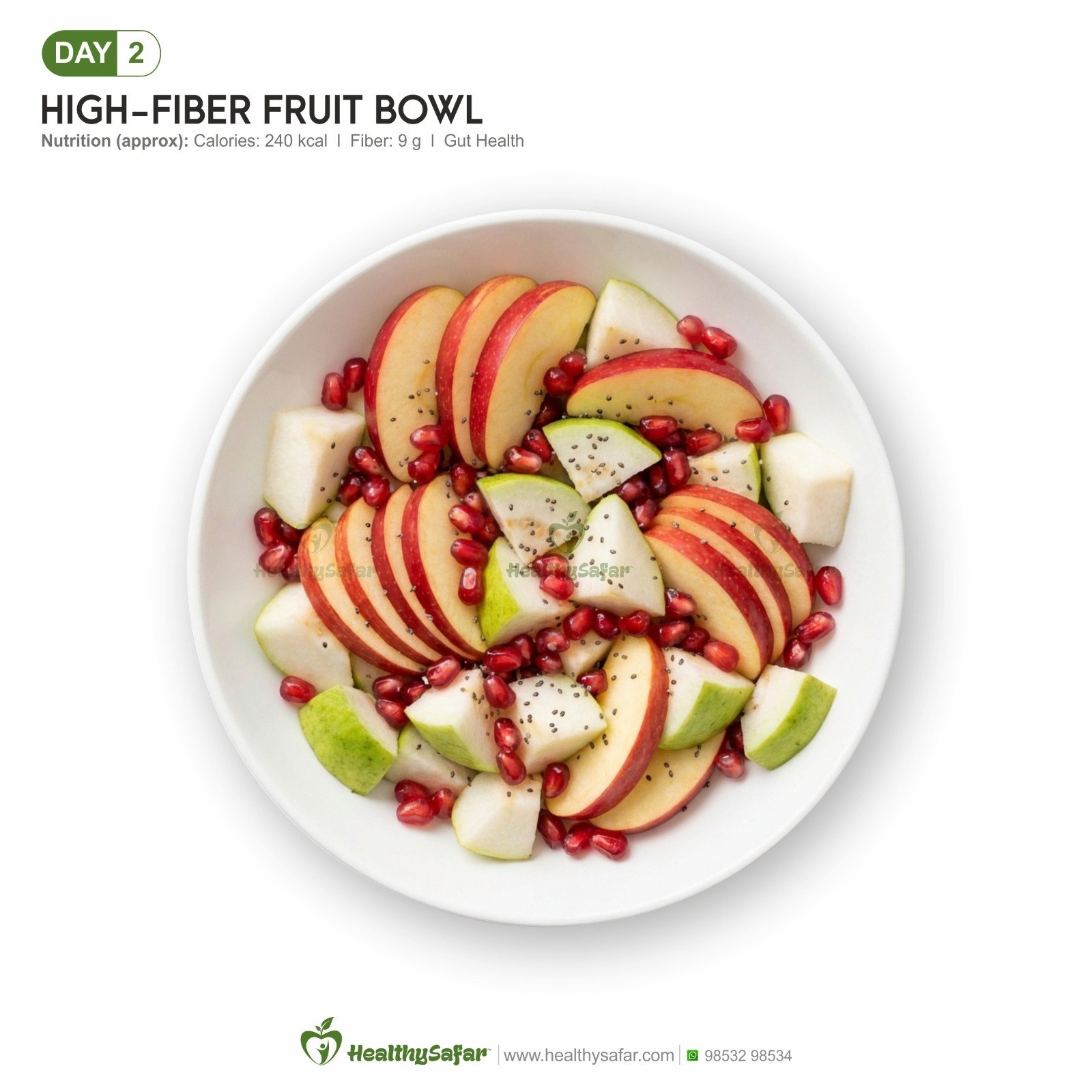 High-Fiber Fruit Bowl
