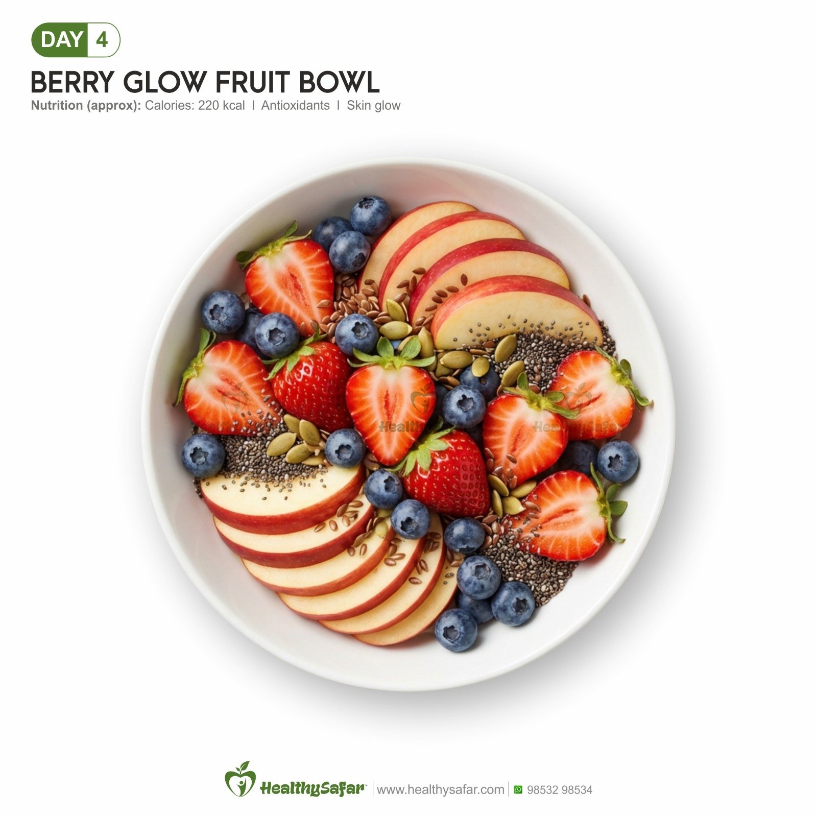 Berry Glow Fruit Bowl
