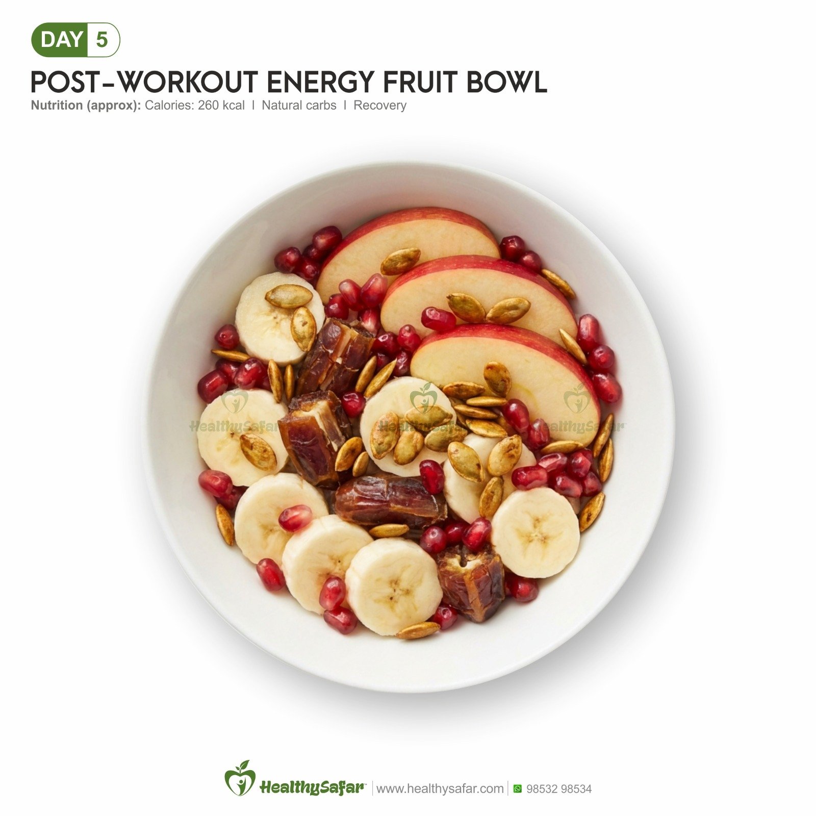 Post-Workout Energy Fruit Bowl