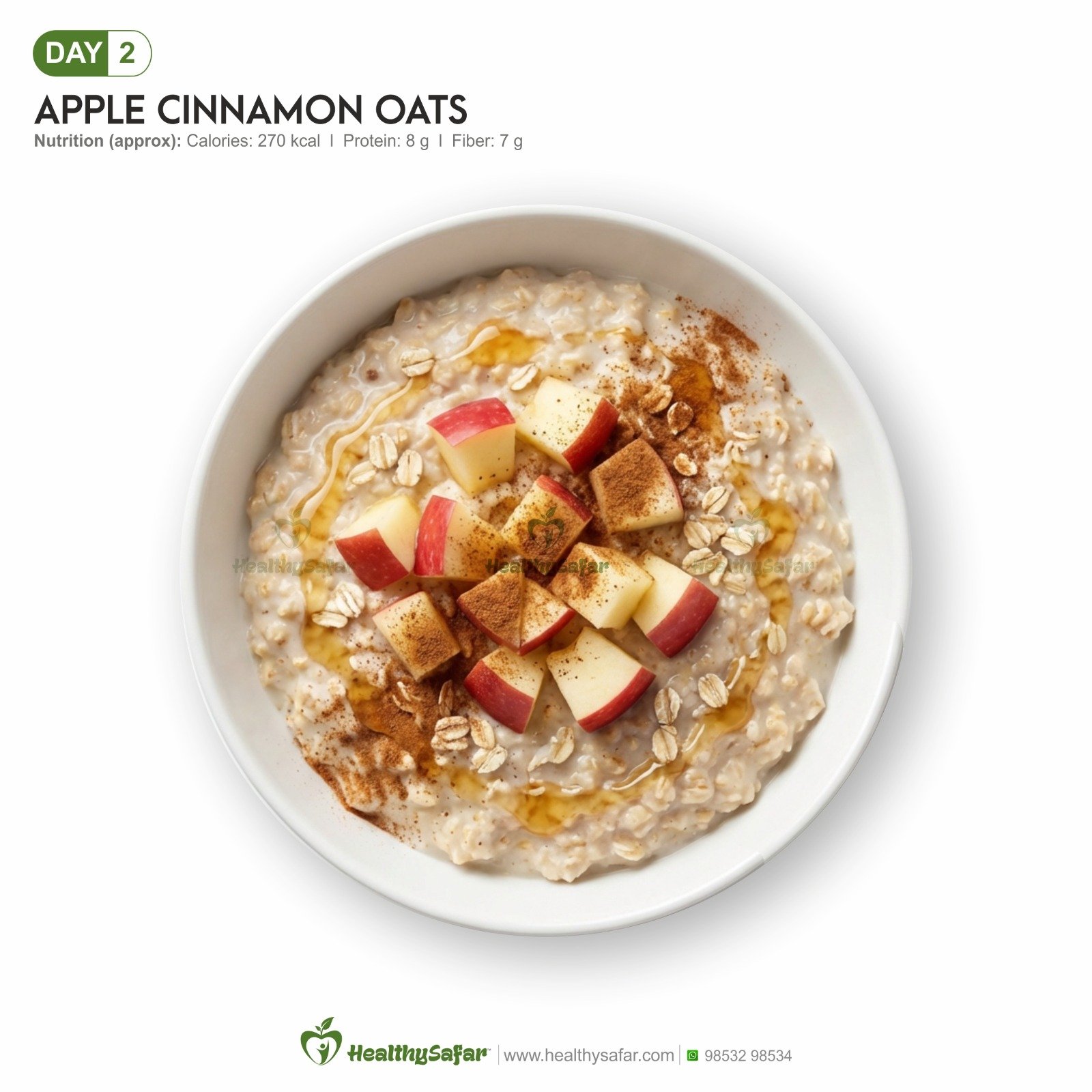 Apple Cinnamon Oats