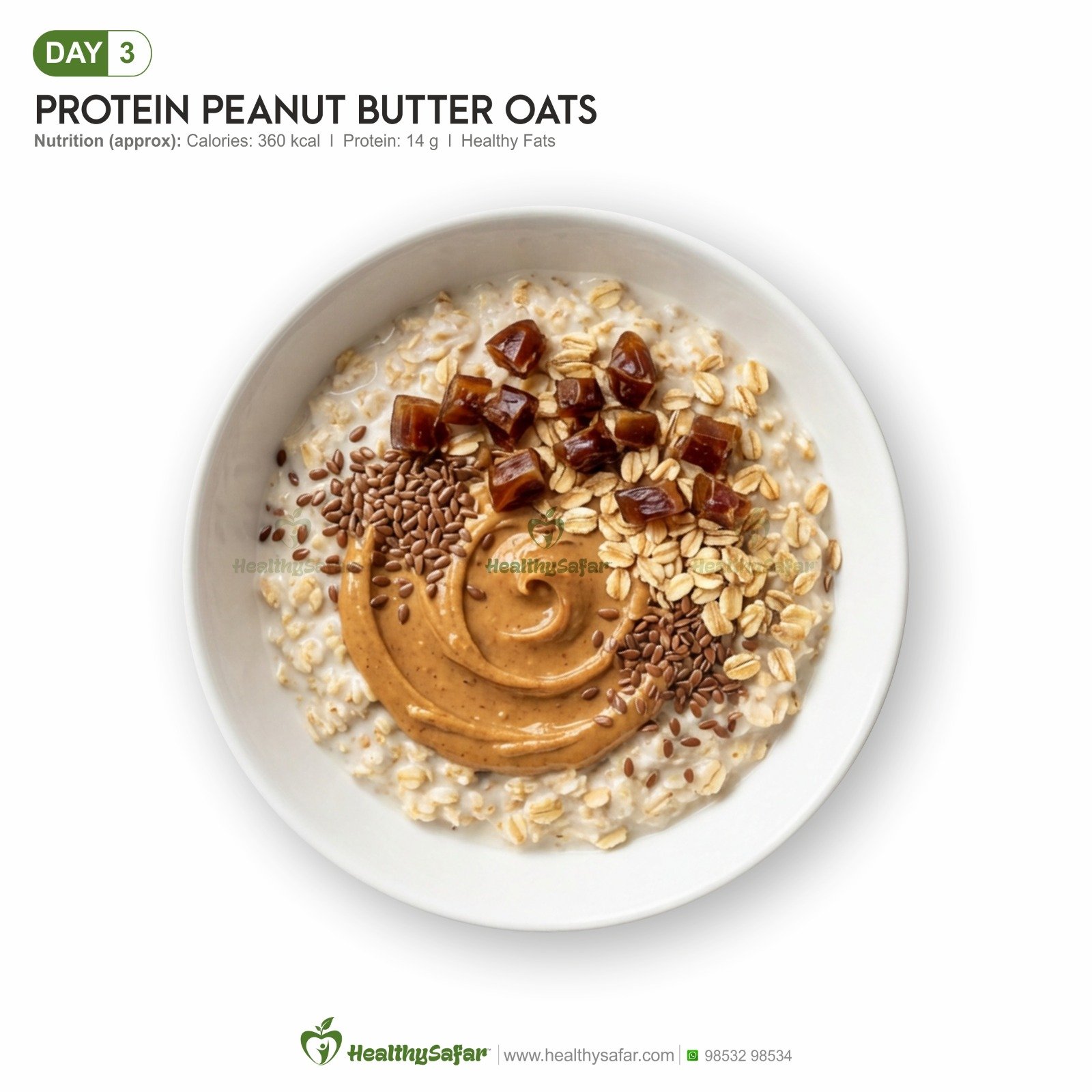 Protein Peanut Butter Oats