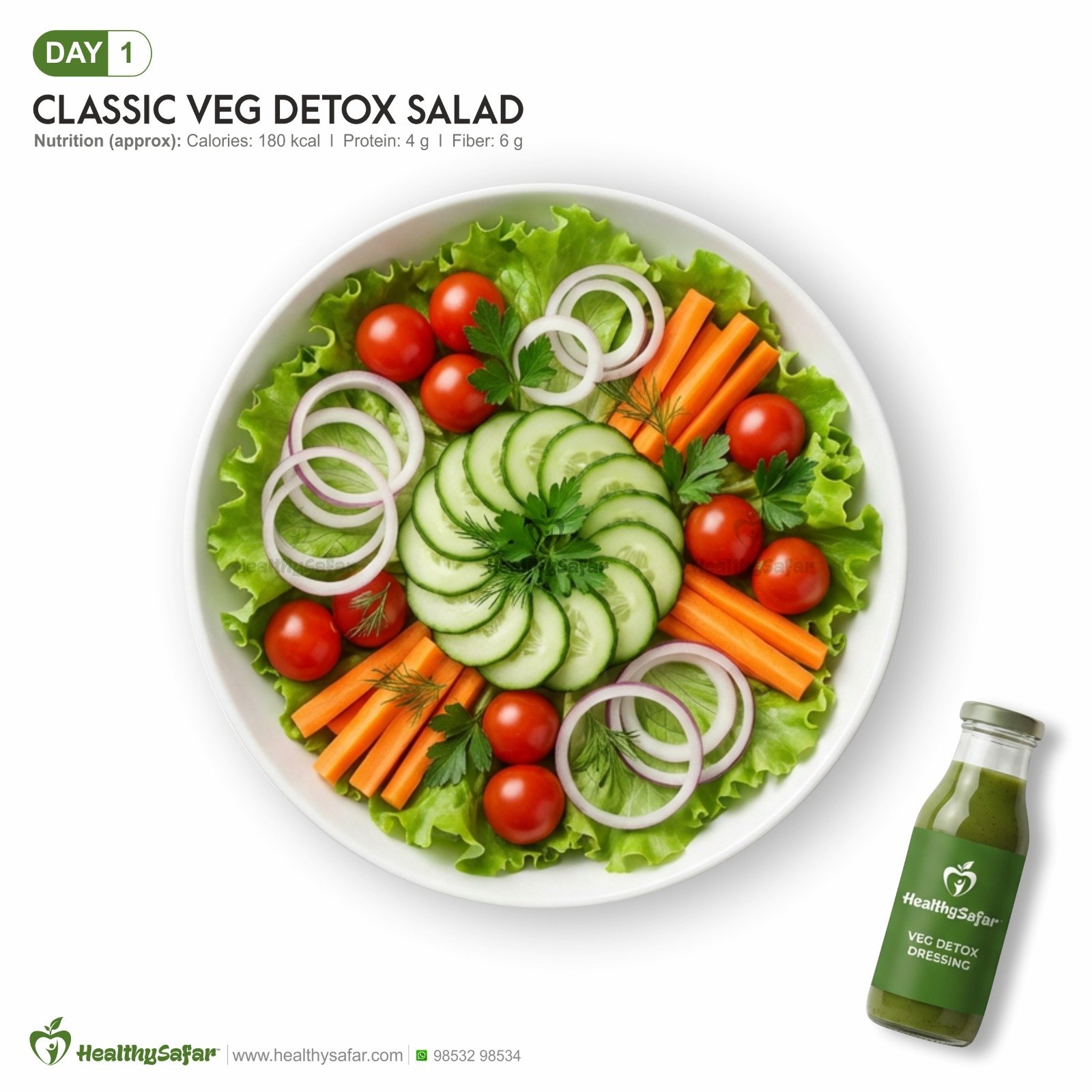 Classic Veg Detox Salad