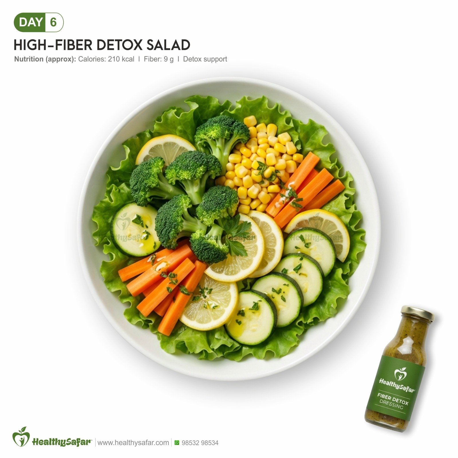 High-Fiber Detox Salad