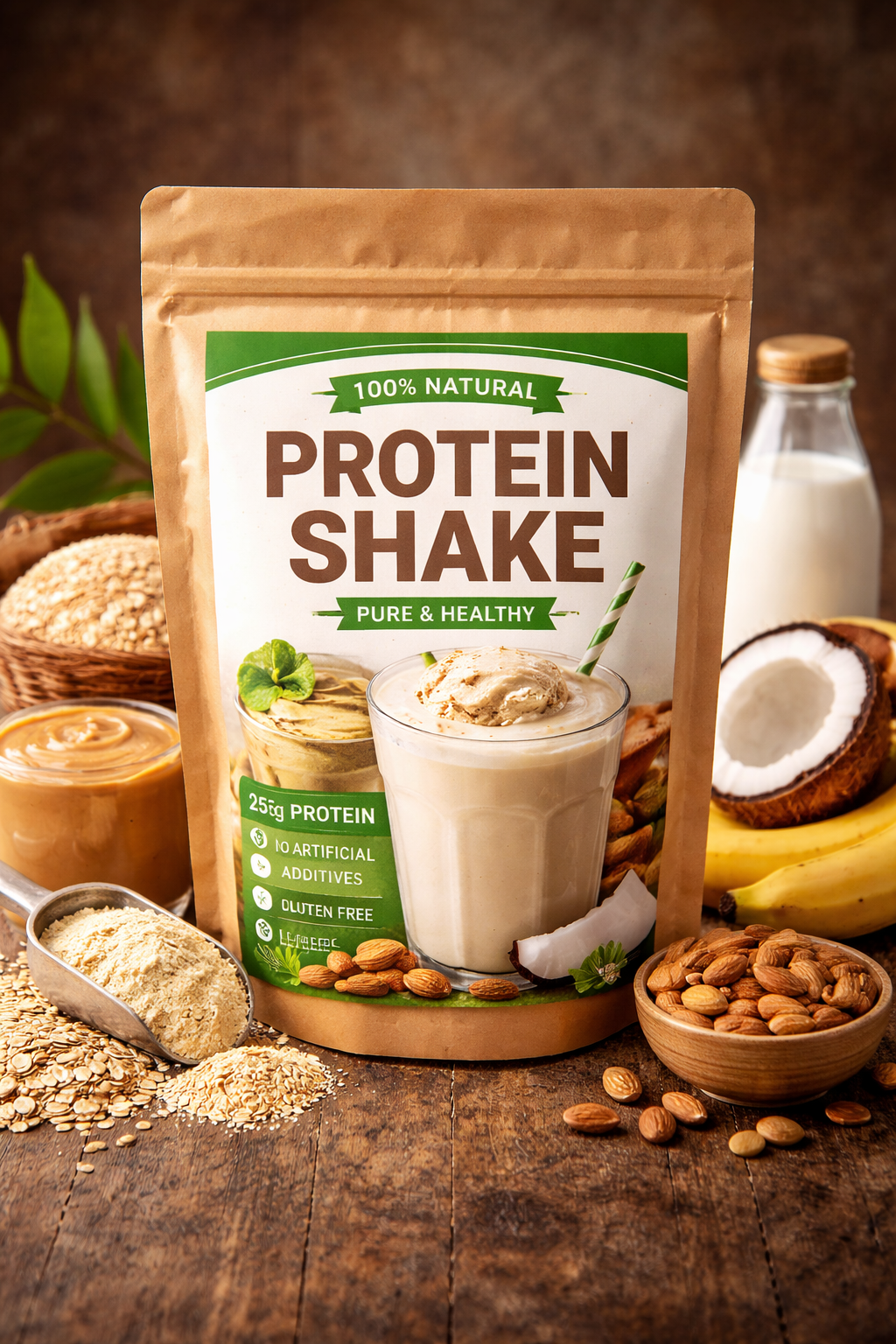 Protein Shake (100% Natural) - Pack